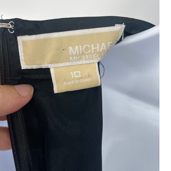 Michael Kors Babydoll Silk Halter Top 10 Beaded Old Money Mob Wife Holiday Y2K - Picture 10 of 12